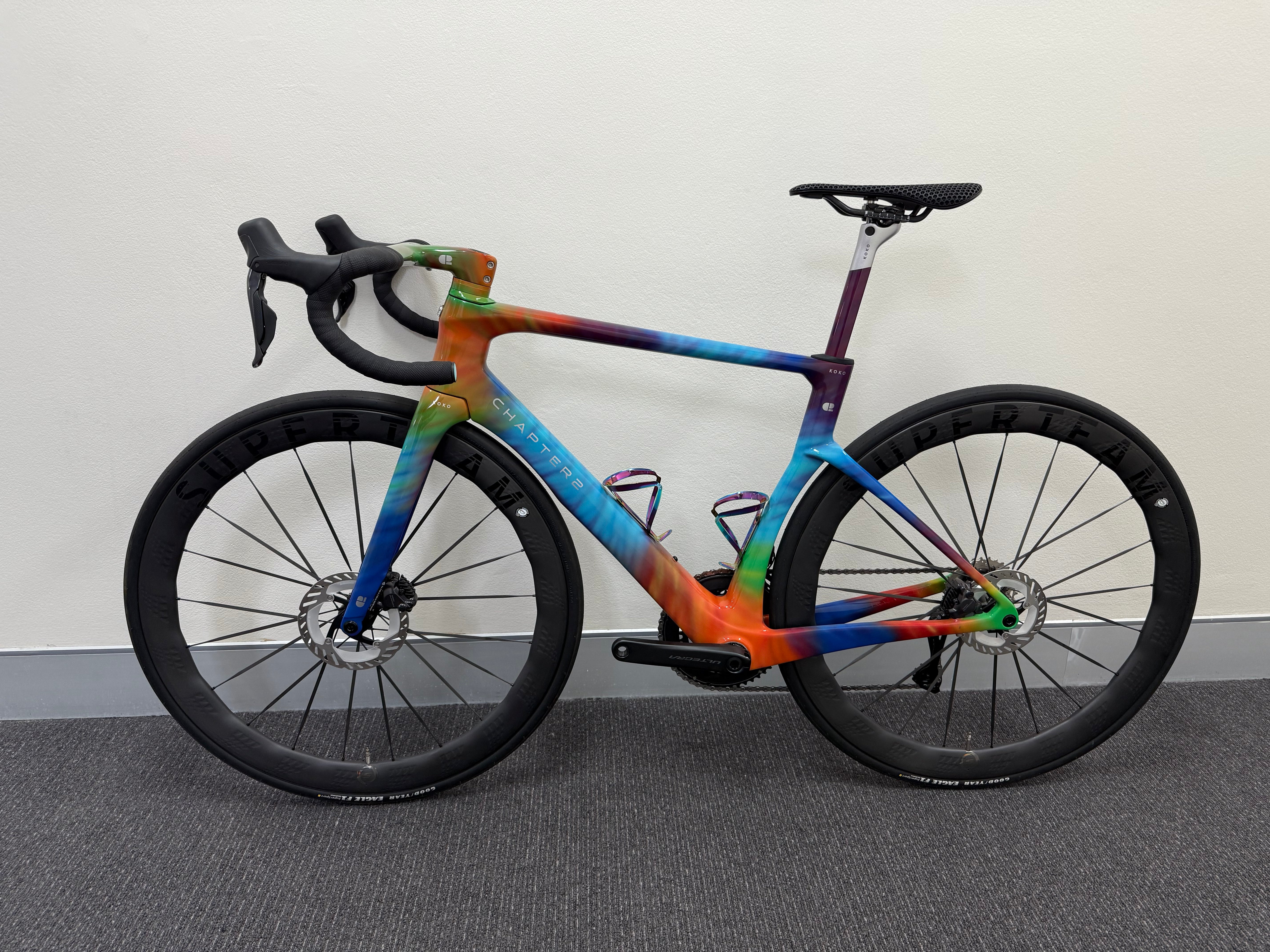 Chapter2 KOKO Tie Dye Dream Bike – A Unique Piece of Cycling Art
